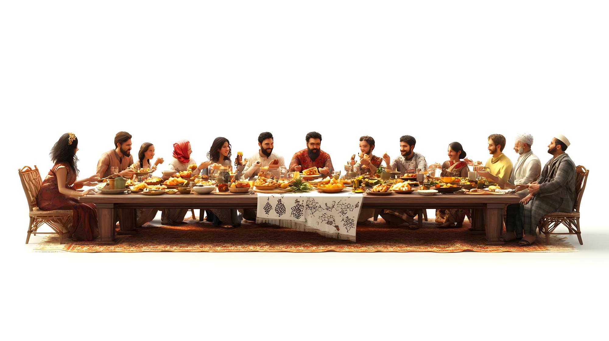 Group tasting at long wooden table